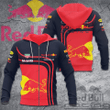 Oracle Red Bull Racing Zip Hoodie 3D Nicegift 3ZH-H2G4