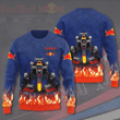 Oracle Red Bull Racing Crewneck Sweatshirt Nicegift 3CS-E5O6