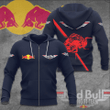 Oracle Red Bull Racing Zip Hoodie 3D Nicegift 3ZH-J0Q7
