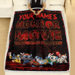 Stitch (Your Name) Horror Movie Watching Fleece Blanket Nicegift BLK-K7V8