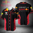Oracle Red Bull Racing Baseball Jersey Nicegift BBJ-X0C5