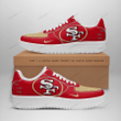 NFL San Francisco 49ers Air Force Shoes Nicegift AFS-H7T7