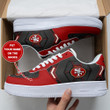 NFL San Francisco 49ers (Your Name) Air Force Shoes Nicegift AFS-P3V2