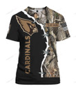 NFL Arizona Cardinals (Your Name) 3D T-shirt Nicegift 3TS-I6B0