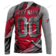 NFL Buffalo Bills (Your Name & Number) Crewneck Sweatshirt Nicegift 3CS-H7Q6