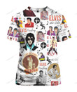 Elvis Presley 3D T-shirt Nicegift 3TS-M6V1