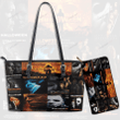 Michael Myers Halloween Leather Tote Bag & Woman Purse Set LTB-Q2W9 WOP-R6V1