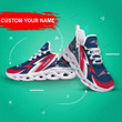 NFL New England Patriots (Your Name) Max Soul Shoes Nicegift MSS-O3D4