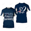 NFL New England Patriots 3D T-shirt Nicegift 3TS-I3N2