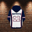NFL New England Patriots Hoodie 3D Nicegift 3HO-K9Y3