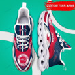 NFL New England Patriots (Your Name) Max Soul Shoes Nicegift MSS-A8Z3
