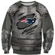 NFL New England Patriots Crewneck Sweatshirt Nicegift 3CS-H8E0