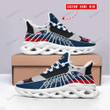 NFL New England Patriots (Your Name) Max Soul Shoes Nicegift MSS-N2Z0