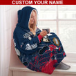 NFL New England Patriots (Your Name) 3D Fleece Oodie Nicegift 3FO-I4W4