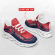 NFL New England Patriots (Your Name) Max Soul Shoes Nicegift MSS-D0M4