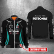 Mercedes-AMG Petronas F1 Team (Your Name) Bomber Jacket Nicegift 3BB-F0D1