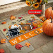 NCAAF Tennessee Volunteers (Your Name) Rubber Doormat Nicegift DRM-G3A0