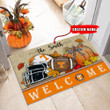 NCAAF Tennessee Volunteers (Your Name) Rubber Doormat Nicegift DRM-G3A0