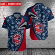 NFL New England Patriots (Your Name & Number) Hawaii 3D Shirt Nicegift 3HS-B1M2