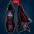 NFL New England Patriots (Your Name) Max Soul Shoes Nicegift MSS-O1L3