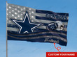 NFL Dallas Cowboys (Your Name) Flag Nicegift FLG-O7Q1
