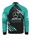 Mercedes-AMG Petronas F1 Team Bomber Jacket Nicegift 3BB-S7D4