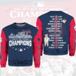 MLB Atlanta Braves NL East Division Champions 2023 Crewneck Sweatshirt Nicegift 3CS-K4H8