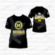 NCAA Michigan Wolverines 3D T-shirt Nicegift 3TS-E7X4