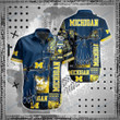 NCAA Michigan Wolverines Hawaii 3D Shirt Nicegift 3HS-I0R7