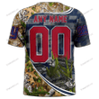 NFL New York Giants (Your Name & Number) 3D T-shirt Nicegift 3TS-T5T6