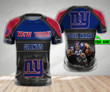 NFL New York Giants (Your Name) 3D T-shirt Nicegift 3TS-G7W4