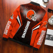 NFL Cleveland Browns Bomber Jacket Nicegift 3BB-A5C6