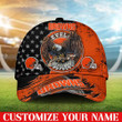 NFL Cleveland Browns (Your Name) Classic Cap Nicegift 3DC-Q8W6