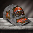 NFL Cleveland Browns (Your Name) Classic Cap Nicegift 3DC-P7N2
