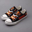 NFL Cleveland Browns Low Top Canvas Shoes Nicegift CSL-O6F2