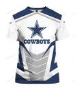 NFL Dallas Cowboys 3D T-shirt Nicegift 3TS-C9F3