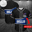 NFL Buffalo Bills (Your Name) Baseball Jersey Nicegift BBJ-G4T2