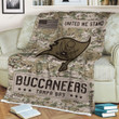 NFL Tampa Bay Buccaneers Fleece Blanket & Quilt Nicegift BLQ-F4D9