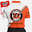 NFL Cincinnati Bengals (Your Name) Polo Shirt 3D Nicegift 3PS-K1Z2