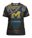 NCAA Michigan Wolverines (Your Name & Number) 3D T-shirt Nicegift 3TS-P9P8