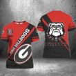 NCAA Georgia Bulldogs 3D T-shirt Nicegift 3TS-N6D9