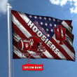 NCAA Indiana Hoosiers (Your Name) Flag Nicegift FLG-T5O4