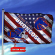 NCAA Boise State Broncos (Your Name) Flag Nicegift FLG-C5Z9