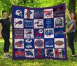NFL Buffalo Bills Fleece Blanket & Quilt Nicegift BLQ-A3D0