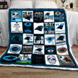 NFL Carolina Panthers Fleece Blanket & Quilt Nicegift BLQ-H2W6