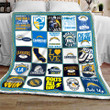 NFL Los Angeles Chargers Fleece Blanket & Quilt Nicegift BLQ-X7N1