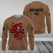 NFL Tampa Bay Buccaneers Crewneck Sweatshirt Nicegift 3CS-V7D1