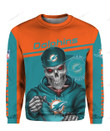 NFL Miami Dolphins (Your Name) Crewneck Sweatshirt Nicegift 3CS-X2E7