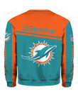 NFL Miami Dolphins (Your Name) Crewneck Sweatshirt Nicegift 3CS-X2E7