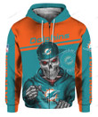 NFL Miami Dolphins (Your Name) Zip Hoodie 3D Nicegift 3ZH-G6I5